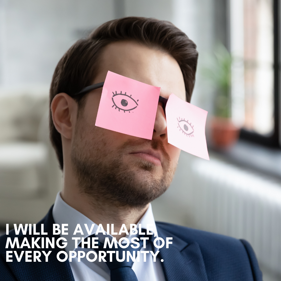 Declaration Of Truth: I will be available!