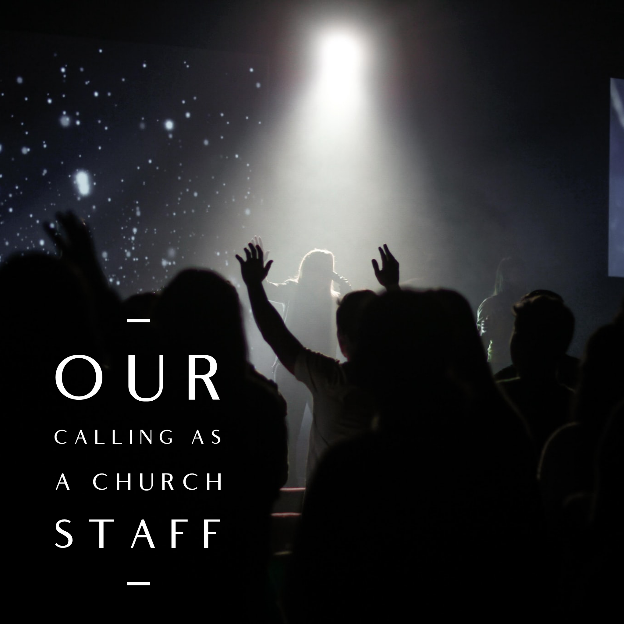 Our Calling As The Element Church Staff